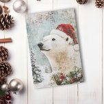 Carte Postale Ours polaire vintage Noël Découpage vieilli hiver<br><div class="desc">Cette conception peut être personnalisée en choisissant l'option Modifier la conception. Vous pouvez également transférer sur d'autres objets. Contactez-moi à l'adresse colorflowcreations@gmail.com ou utilisez l'option conversation en haut de la page si vous souhaitez avoir cette conception sur un autre produit ou avez besoin d'aide. Voir d'autres de mes dessins ou...</div>