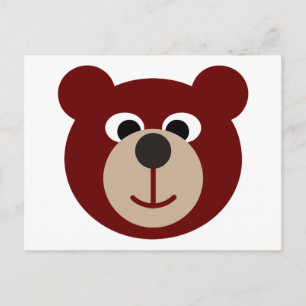 Carte Postale Ours souriant
