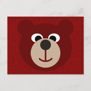 Carte Postale Ours souriant