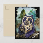 Carte Postale Ours Spectaculaire (Devant / Derrière)