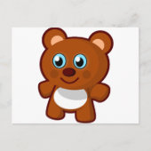 Carte Postale Ourson (Devant)