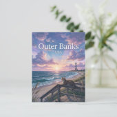 Carte Postale Outer Banks Caroline du Nord (Debout devant)