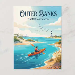 Carte Postale Outer Banks Caroline du Nord États-Unis