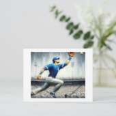 Carte Postale Outfielder (Debout devant)