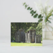 Carte Postale Outhouse (Debout devant)