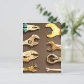 Carte Postale Outils à main (Debout devant)