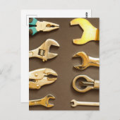 Carte Postale Outils à main (Devant / Derrière)