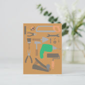 Carte Postale Outils d'artisan (Debout devant)