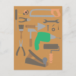 Carte Postale Outils d'artisan