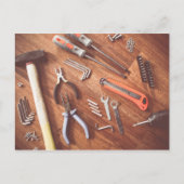 carte postale outils de bricoleur (Devant)