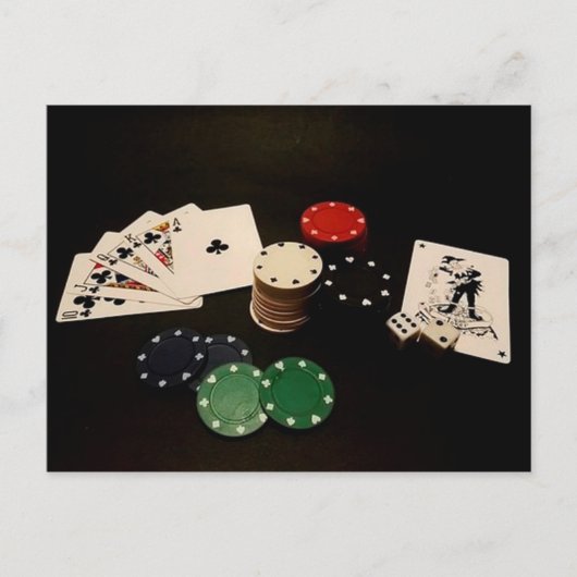 Carte Postale Outils de jeu (Devant)