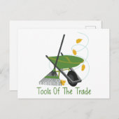 Carte Postale Outils du commerce (Devant / Derrière)