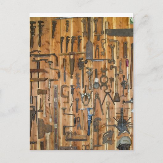 Carte Postale Outils du commerce (Devant)