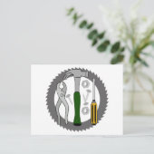 Carte Postale Outils Handyman (Debout devant)