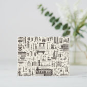 Carte Postale Outils scientifiques (Debout devant)