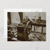 Carte Postale outils vintages (Devant / Derrière)