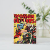 Carte Postale Outlaw de Cowgirl (Debout devant)
