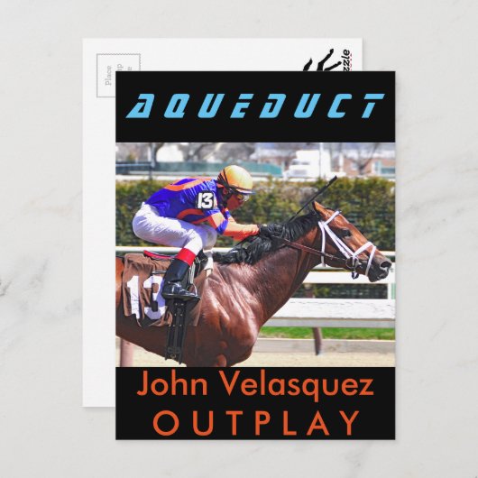 Carte Postale Outplay & Velasquez (Devant / Derrière)