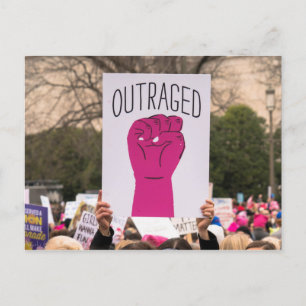 Carte postale outrée