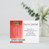 CARTE postale OUVERTE MAISON (Debout devant)