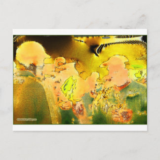 Carte postale "Ouverture de la galerie"