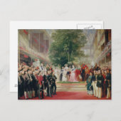 Carte Postale Ouverture de la Grande Exposition, 1851-52 (Devant / Derrière)