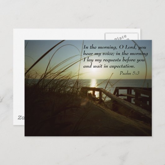 Carte Postale Ouverture des banques Matin 4 (Devant / Derrière)