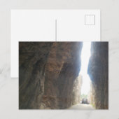 Carte Postale Ouverture du tunnel, autoroute des aiguilles, Dako (Devant / Derrière)