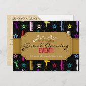 Carte Postale Ouverture solennelle du Salon de coiffure Chic Hue (Devant / Derrière)