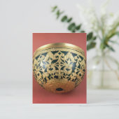 Carte Postale Ouvrage d'or pour un bol verni (Debout devant)