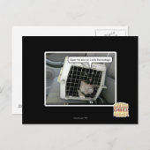 Carte Postale Ouvrez la porte (Devant / Derrière)