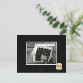 Carte Postale Ouvrez la porte (Debout devant)