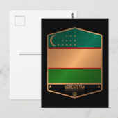 Carte Postale Ouzbékistan (Devant / Derrière)