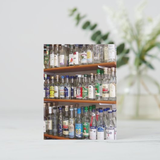 Carte postale Ouzo (Debout devant)