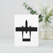 Carte Postale OV10 Bronco Silhouette (Debout devant)
