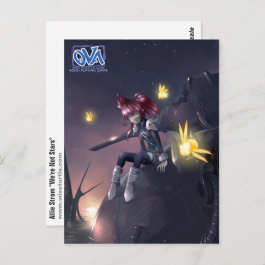 Carte postale OVA 1 (Devant / Derrière)