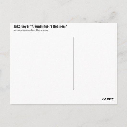 Carte postale OVA 5 (Dos)