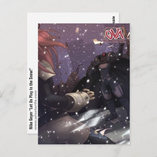 Carte postale OVA 6 (Devant / Derrière)