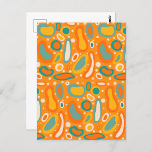 Carte Postale Ovales colorés