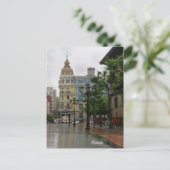 Carte postale Oviedo, Asturies (Debout devant)