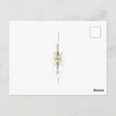 Carte postale Owl (Dos)