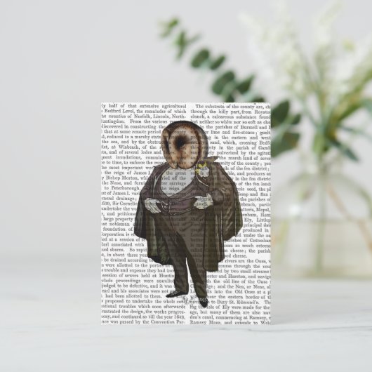 Carte Postale Owl à l'opéra (Debout devant)