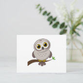 Carte Postale Owl Cutie (Debout devant)