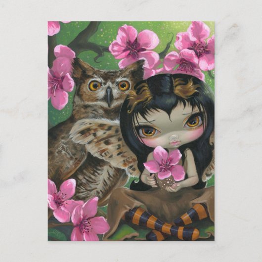 Carte postale "Owlyn in the Springtime" (Devant)