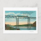 Carte Postale OWR & N Bridge Scene River, ID (Devant)