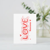 Carte Postale OWRAssit Love Rescues (Debout devant)