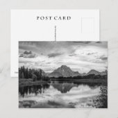 Carte Postale Oxbow Bend dans le parc national de Grand Teton (Devant / Derrière)