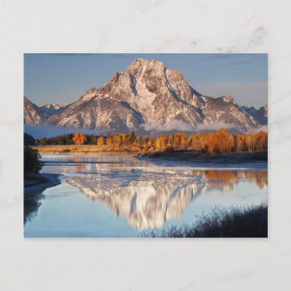 Carte Postale Oxbow Bend, Grand Tetons, à la lumière du matin...