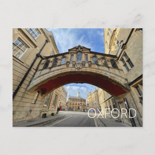 Carte Postale Oxford (Devant)