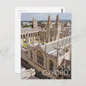 Carte Postale Oxford (Devant / Derrière)